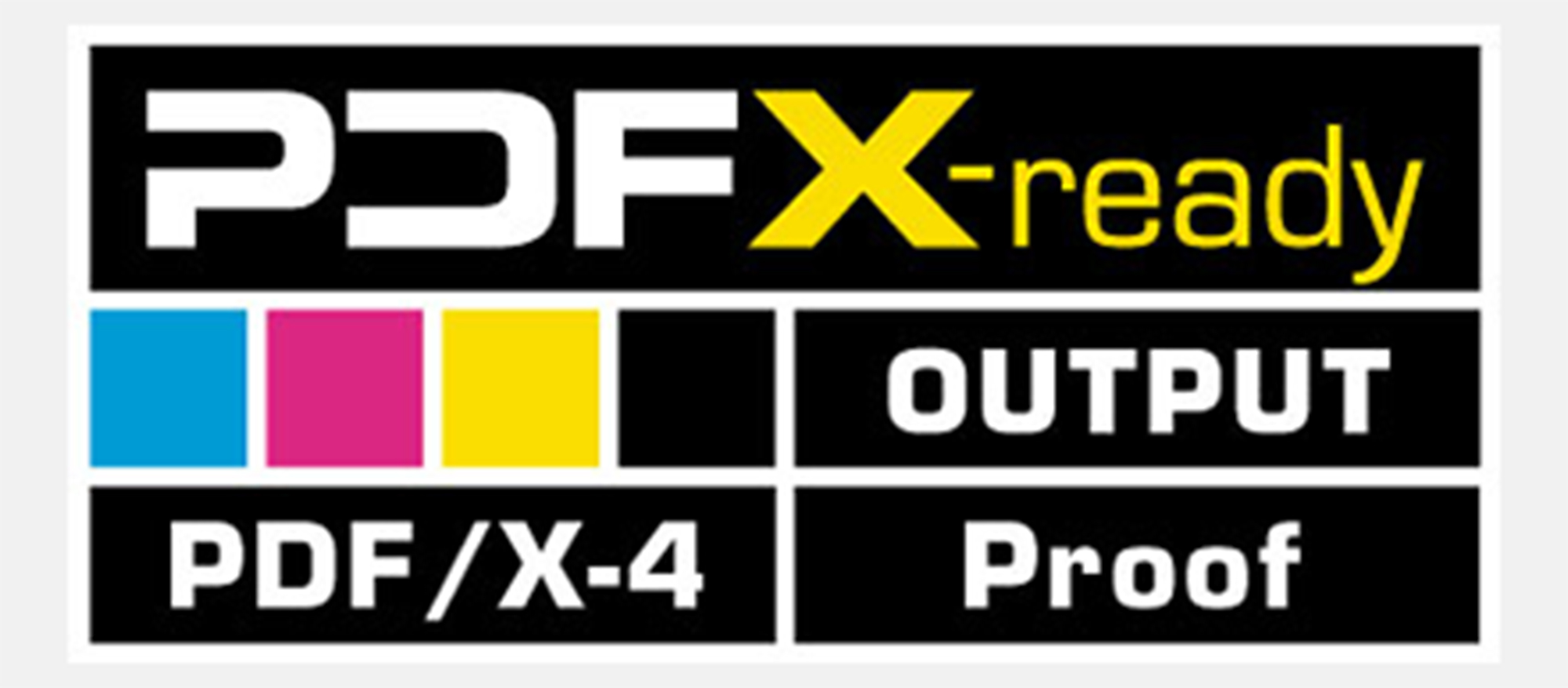 Die Proof GmbH ist PDFX-ready zertifiziert zur Ausgabe von PDF/X-4 Dateien